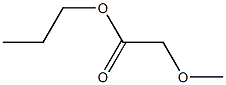 PROPYL METHOXYACETATE 结构式