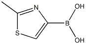 2-METHYLTHIAZOLE-4-BORONIC ACID 结构式