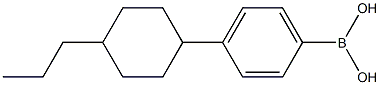4-(4-丙基环己基)苯硼酸 结构式