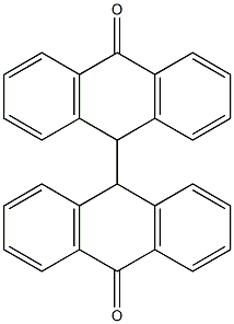 10-(10-oxo-9,10-dihydroanthracen-9-yl)-9,10-dihydroanthracen-9-one 结构式