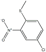 5-Chloro-2-(methylthio)nitrobenzene 结构式