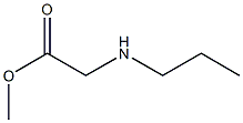 methyl (propylamino)acetate 结构式