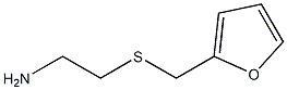 2-[(2-furylmethyl)thio]ethanamine 结构式