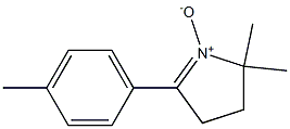 2,2-dimethyl-5-(4-methylphenyl)-3,4-dihydro-2H-pyrrolium-1-olate 结构式