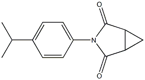 3-(4-isopropylphenyl)-3-azabicyclo[3.1.0]hexane-2,4-dione 结构式