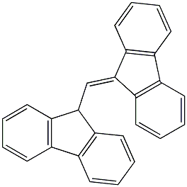 9-(9H-fluoren-9-ylidenmethyl)-9H-fluorene 结构式