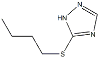 butyl 1H-1,2,4-triazol-5-yl sulfide 结构式