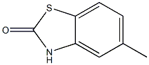 5-methyl-2,3-dihydro-1,3-benzothiazol-2-one 结构式