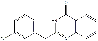 2-(3-chlorobenzyl)-4(3H)-quinazolinone 结构式