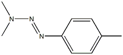 3,3-dimethyl-1-(4-methylphenyl)triaz-1-ene 结构式