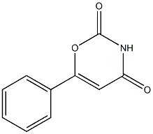 6-phenyl-3,4-dihydro-2H-1,3-oxazine-2,4-dione 结构式