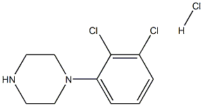1-(2,3-Dichlorphenyl)piperazine HCl 结构式