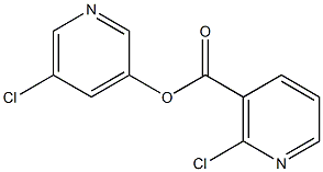 5-chloro-3-pyridyl 2-chloronicotinate 结构式