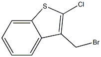 3-Bromomethyl-2-chlorobenzo[b]thiophene 结构式