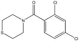 (2,4-dichlorophenyl)(1,4-thiazinan-4-yl)methanone 结构式