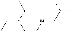 N,N-diethyl-N'-isobutylethane-1,2-diamine 结构式