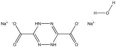 disodium 1,4-dihydro-1,2,4,5-tetraazine-3,6-dicarboxylate hydrate 结构式