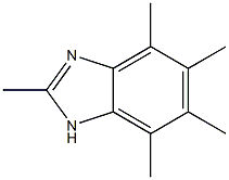 2,4,5,6,7-pentamethyl-1H-benzo[d]imidazole 结构式