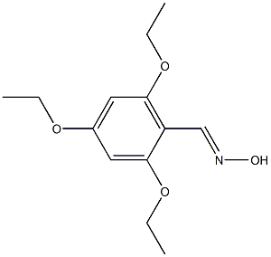 2,4,6-triethoxybenzaldehyde oxime 结构式