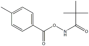 2,2-dimethyl-N-[(4-methylbenzoyl)oxy]propanamide 结构式