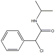 2-chloro-N-isopropyl-2-phenylacetamide 结构式
