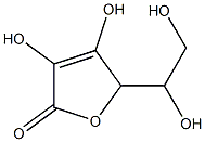 5-(1,2-dihydroxyethyl)-3,4-dihydroxyfuran-2(5H)-one 结构式