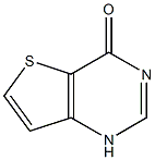 1,4-dihydrothieno[3,2-d]pyrimidin-4-one 结构式