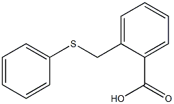 2-[(phenylsulfanyl)methyl]benzenecarboxylic acid 结构式
