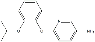 6-(2-isopropoxyphenoxy)pyridin-3-amine 结构式