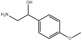 (R)-2-氨基-1-(对甲氧苯基)乙醇 结构式