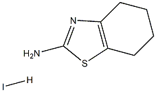 4,5,6,7-tetrahydro-1,3-benzothiazol-2-amine hydra iodide 结构式