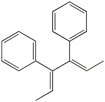 3,4-diphenylhexa-2,4-diene 结构式