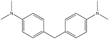 N1,N1-dimethyl-4-[4-(dimethylamino)benzyl]aniline 结构式