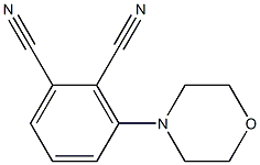3-morpholinophthalonitrile 结构式
