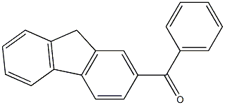 9H-fluoren-2-yl(phenyl)methanone 结构式