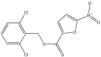 2,6-dichlorobenzyl 5-nitrofuran-2-carbothioate 结构式
