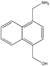 (1-(aminomethyl)naphthalen-4-yl)methanol 结构式