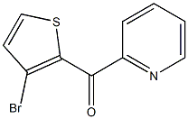 (3-bromothiophen-2-yl)(pyridin-2-yl)methanone 结构式