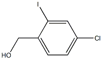 (4-chloro-2-iodophenyl)methanol 结构式