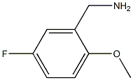 (5-fluoro-2-methoxyphenyl)methanamine 结构式