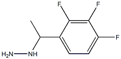 1-(1-(2,3,4-trifluorophenyl)ethyl)hydrazine 结构式