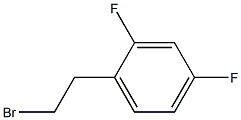 1-(2-bromoethyl)-2,4-difluorobenzene 结构式
