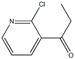 1-(2-chloropyridin-3-yl)propan-1-one 结构式