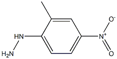 1-(2-methyl-4-nitrophenyl)hydrazine 结构式