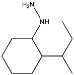 1-(2-sec-butylcyclohexyl)hydrazine 结构式