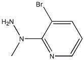1-(3-bromopyridin-2-yl)-1-methylhydrazine 结构式