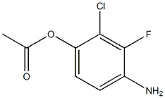 1-(4-Amino-2-chloro-3-fluoro-phenyl)-acetic acid 结构式