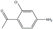 1-(4-Amino-2-chloro-phenyl)-ethanone 结构式