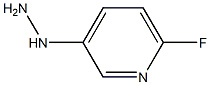 1-(6-fluoropyridin-3-yl)hydrazine 结构式
