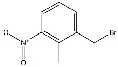 1-(bromomethyl)-2-methyl-3-nitrobenzene 结构式